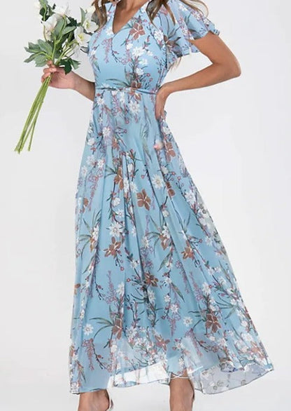 CD | Rochie midi florală elegantă