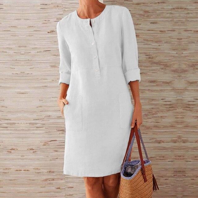 CD | Rochie midi elegantă, stilul brizei de vară