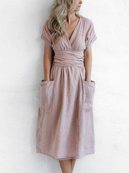CD | Rochie midi chic pentru ieșirile de vară