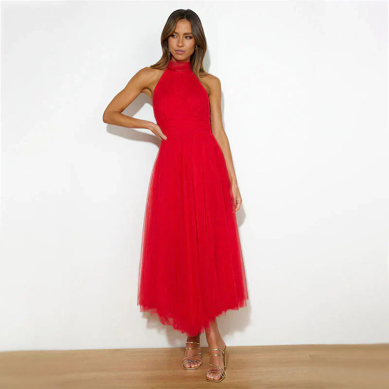 CD | Rochie midi cu flori | Rochii midi cu mânecă lungă pentru femei | Rochii midi