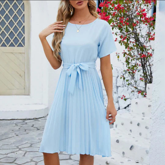 CD | Rochie midi elegantă cu model floral pentru femei