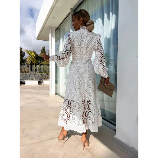 CD | ROCHIE ELEGANTĂ DIN DANTELĂ
