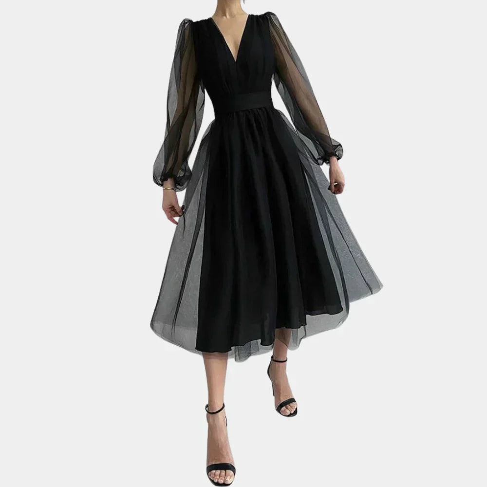 CD | Rochie midi trendy cu un design elegant pentru femei