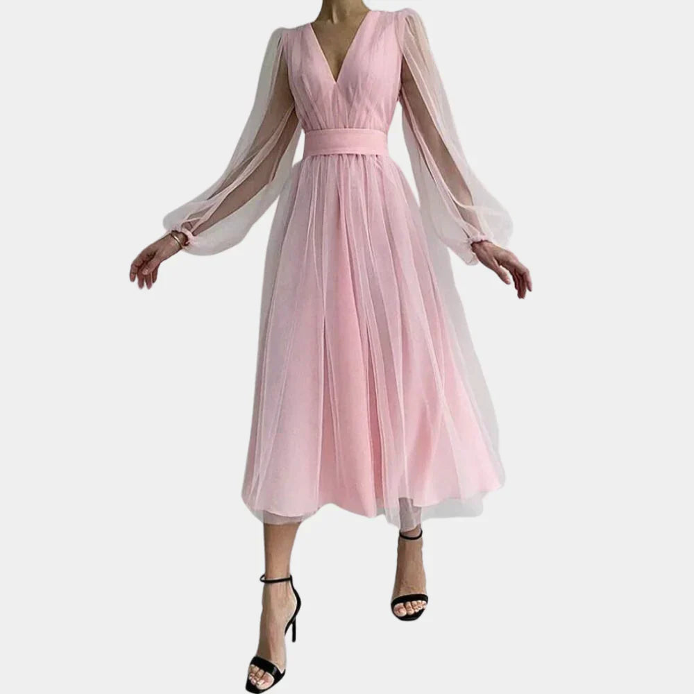 CD | Rochie midi trendy cu un design elegant pentru femei