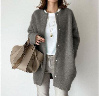 CD | Cardigan minimalist din amestec de lână