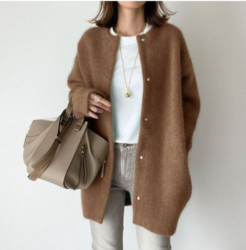 CD | Cardigan minimalist din amestec de lână