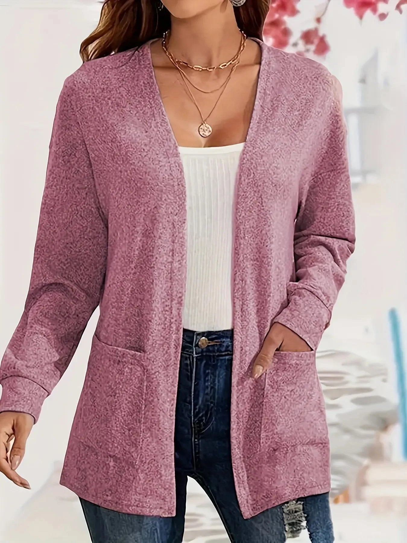 Proaspăt și feminin Cardigan