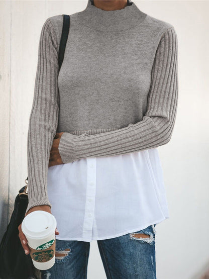 CD | Pulover de iarnă la modă și minimalist