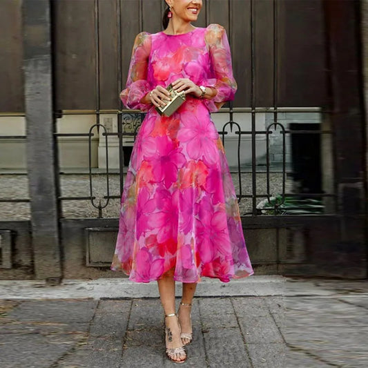 CD | Rochie cu model floral