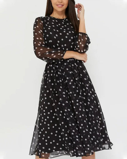 CD | Rochie elegantă cu buline