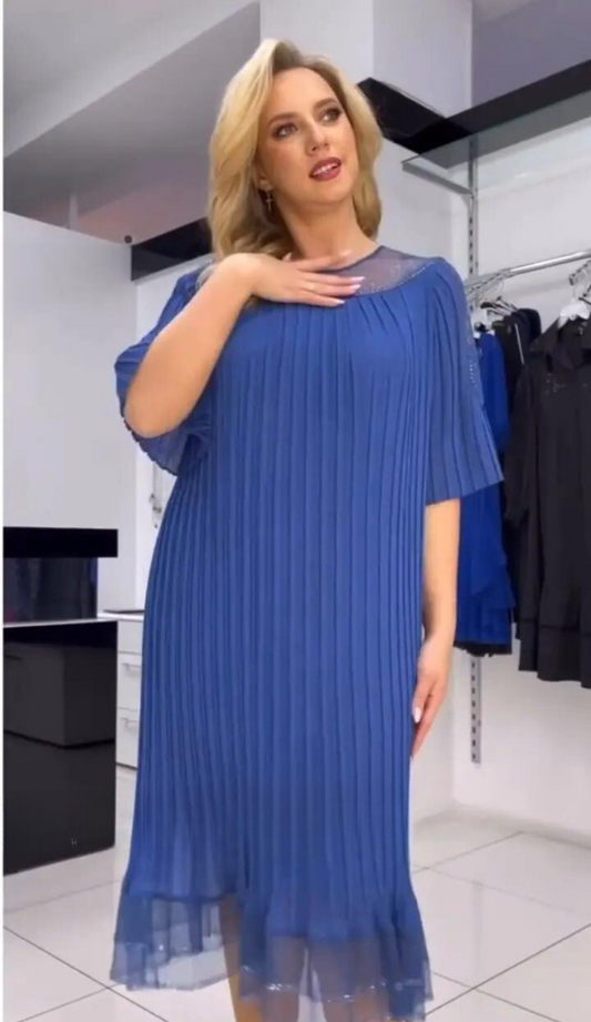 CD | Kaida™ Rochie plisată frumoasă