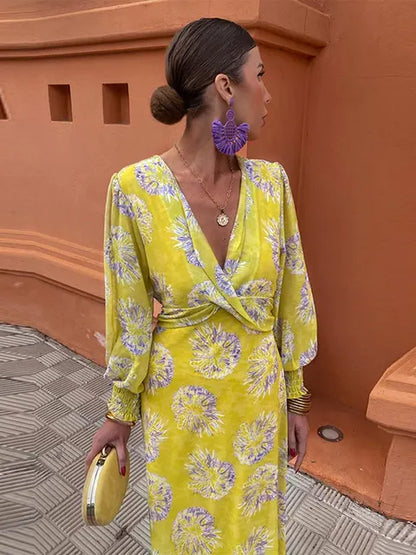 CD | Rochie florală radiantă pentru femei