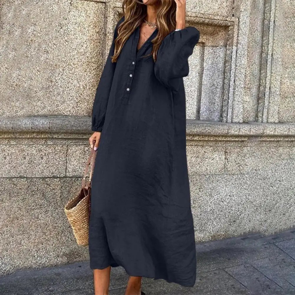CD | Rochie midi cu mânecă lungă (1+1 GRATUIT)