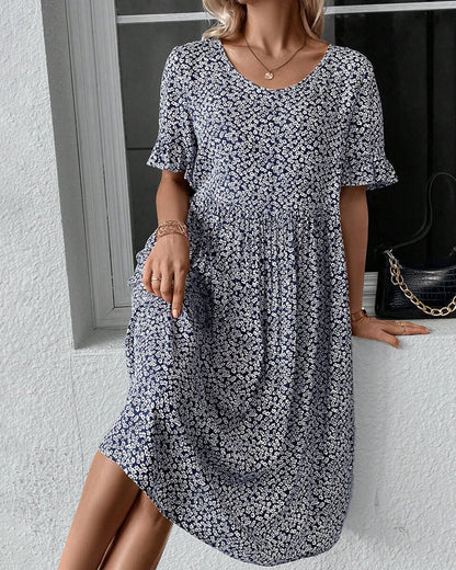 CD | Rochie midi cu flori
