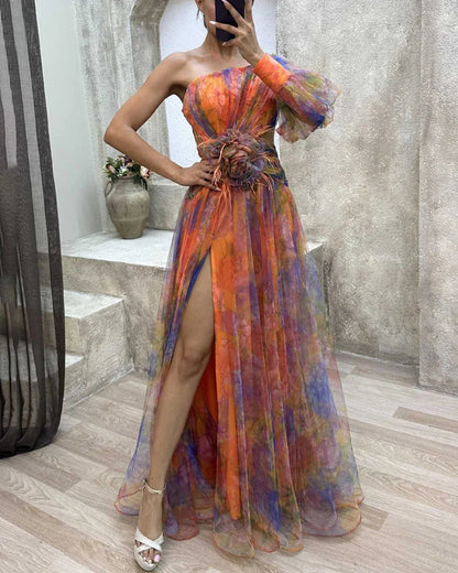 CD | Rochie maxi elegantă și flatantă pentru femei