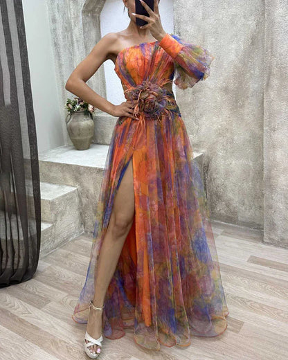 CD | Rochie maxi elegantă și flatantă pentru femei