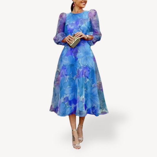 CD | Rochie Midi din sifon floral pentru femei