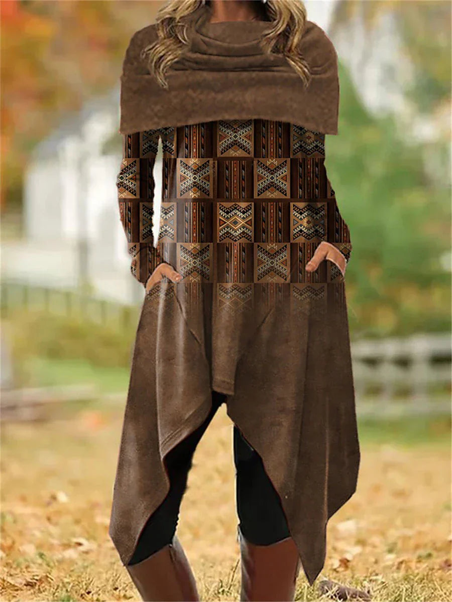 CD | Rochie de iarnă relaxată și elegantă