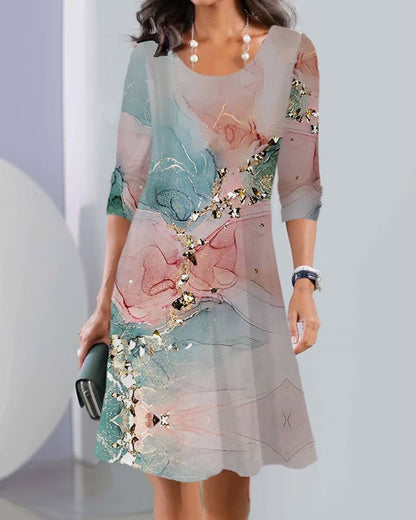 CD | Rochie de vară casual și ușoară