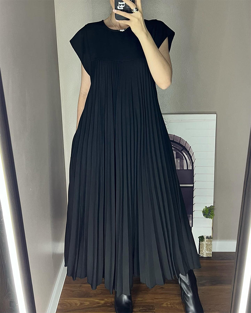 CD | Rochie maxi plisată elegantă