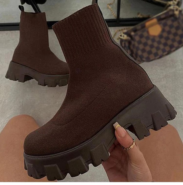 CD | Pantofi casual trendy cu tocuri
