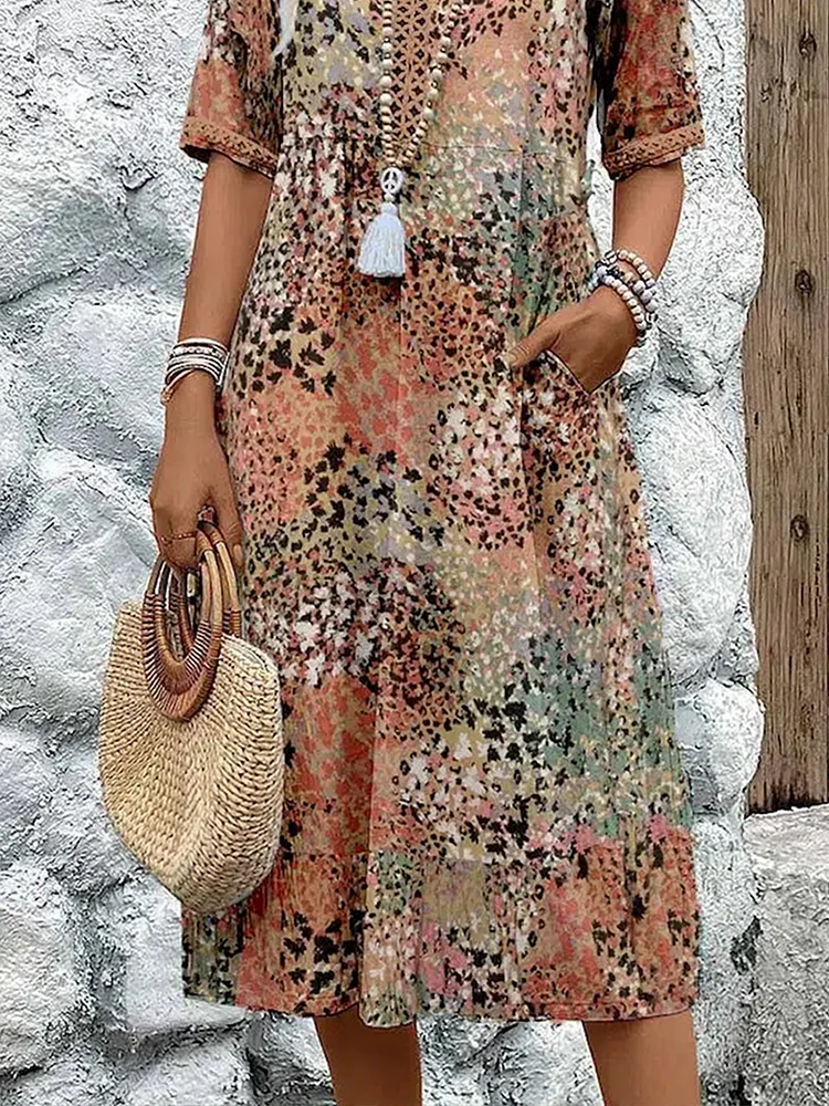 CD | Rochie midi elegantă și modernă