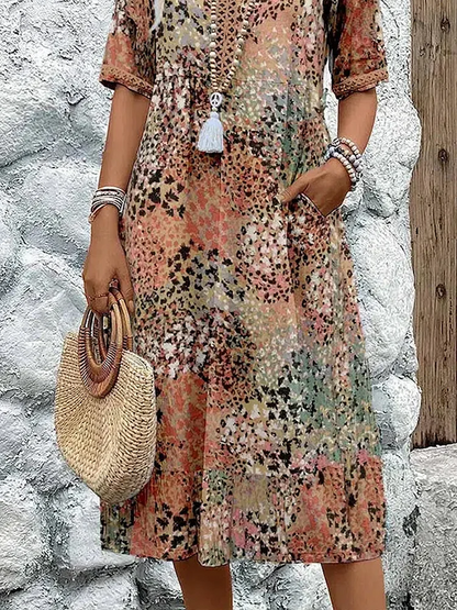 CD | Rochie midi elegantă și modernă