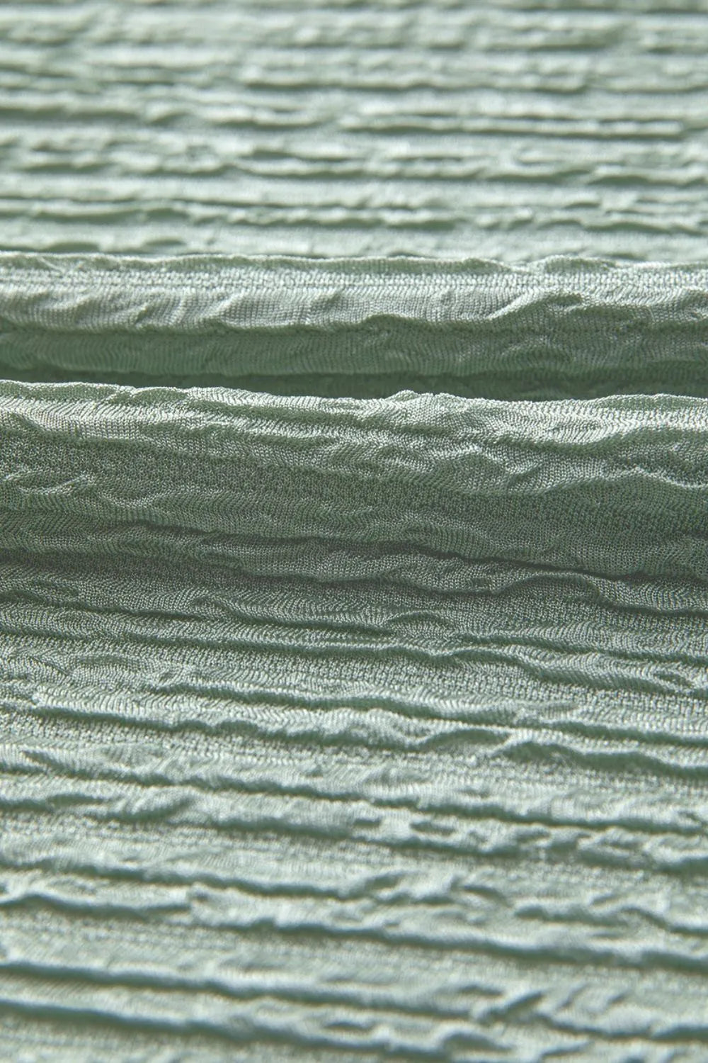 CD | Culoare solidă texturată Crinkle Rochie tricou cu mânecă scurtă