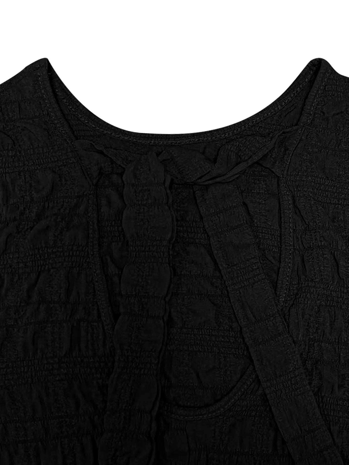 CD | Rochie mini fără mâneci cu tiv cu volane
