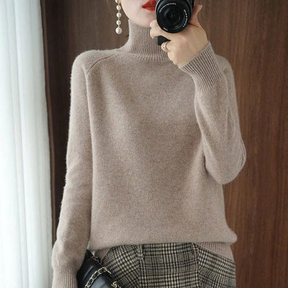 CD | Pulover elegant cu gât rotund