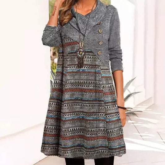 CD | - Rochie casual patchwork
