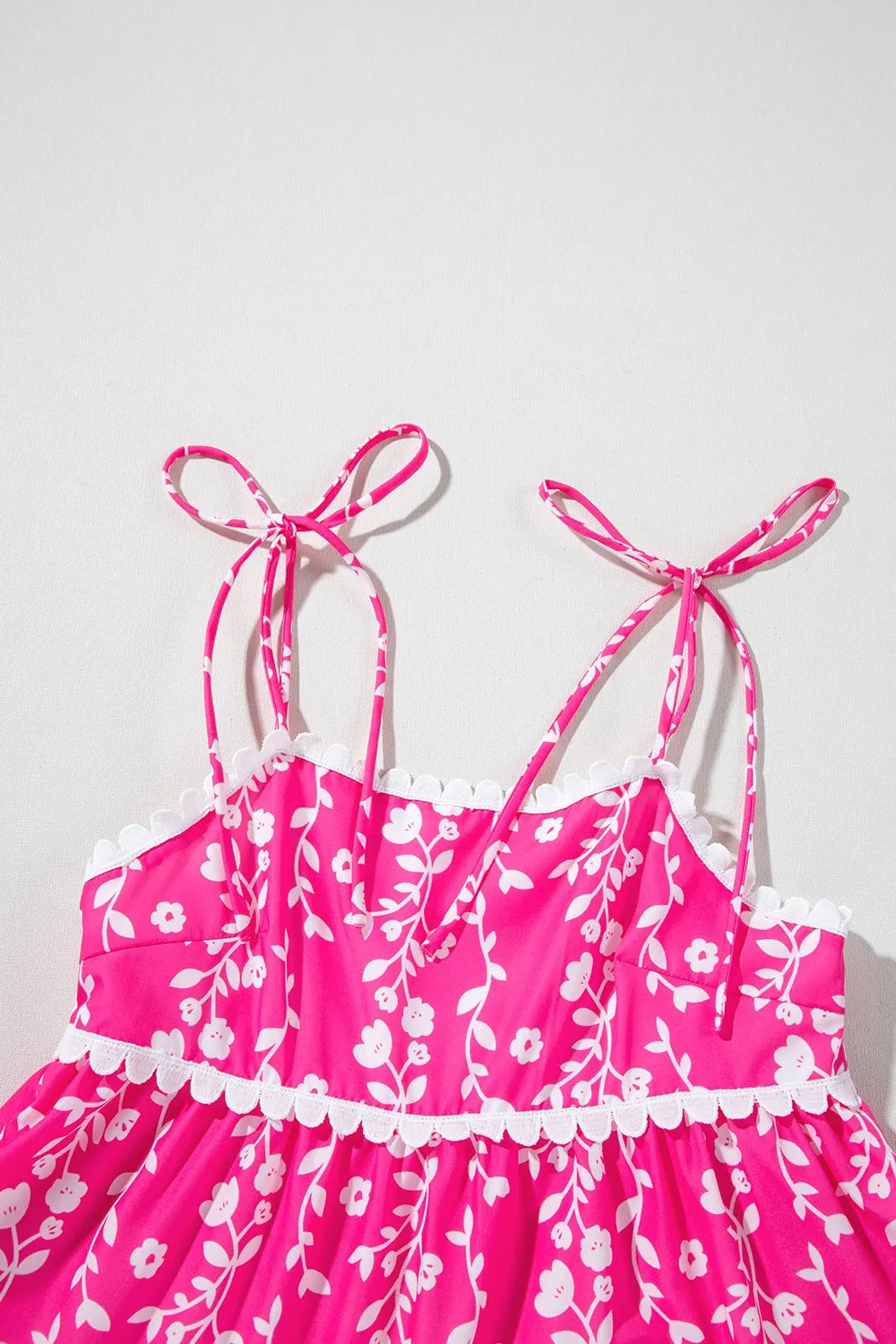 CD | Mini rochie fără mâneci cu imprimeu floral Ric Rac Patched