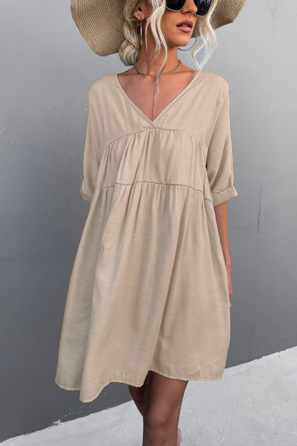CD | Tie Back Pocket Mini Rochie