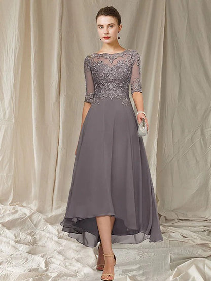 CD | Rochie elegantă de petrecere maxi cu dantelă