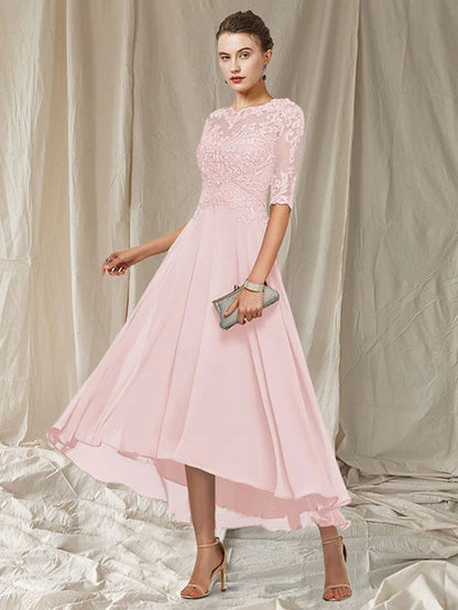 CD | Rochie elegantă de petrecere maxi cu dantelă