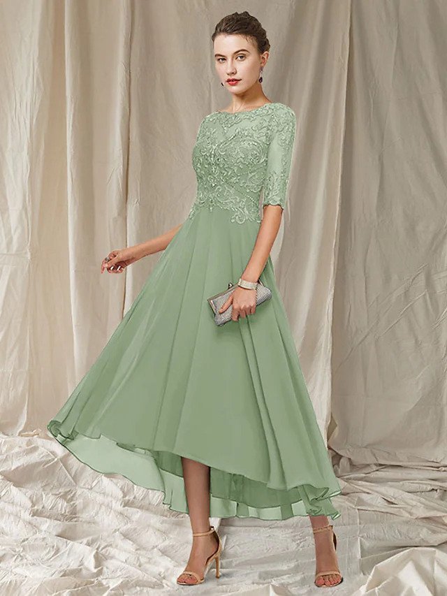 CD | Rochie elegantă de petrecere maxi cu dantelă