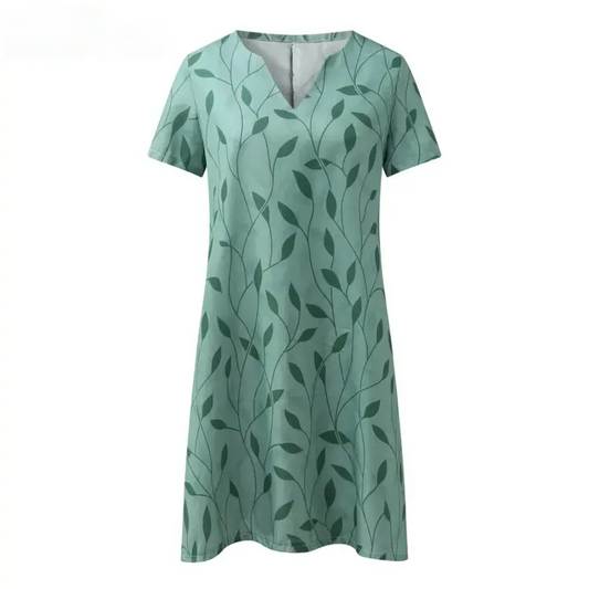 CD | ROCHIE MIDI DE VARĂ CU EFECT DE SLĂBIRE
