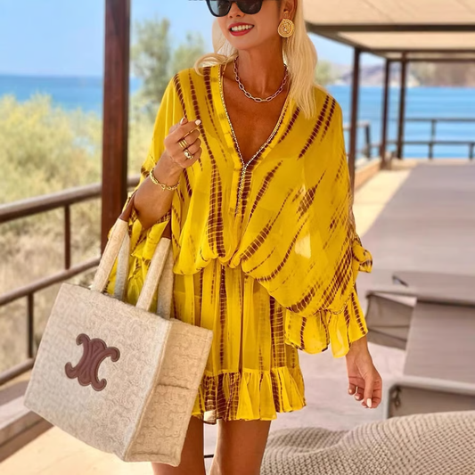 CD | Rochie mini chic cu decolteu înalt în V