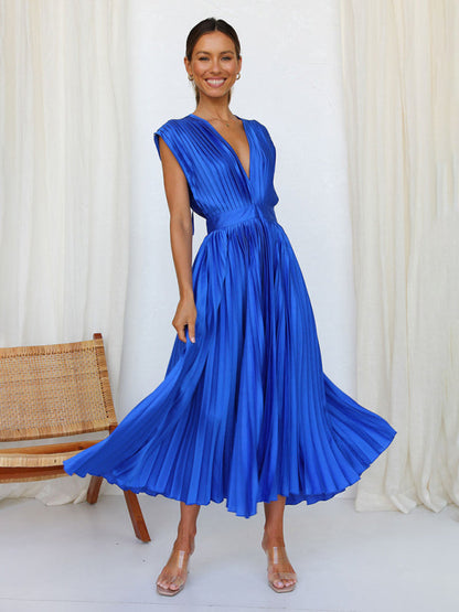 CD | Rochie Midi plisată ChicSelect