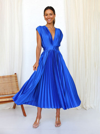CD | Rochie Midi plisată ChicSelect