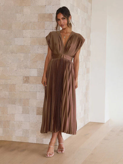 CD | Rochie Midi plisată ChicSelect