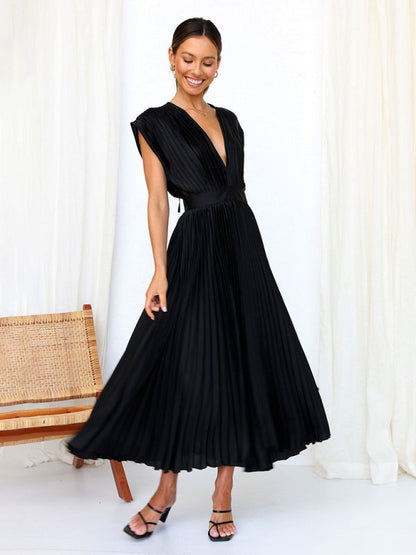 CD | Rochie Midi plisată ChicSelect