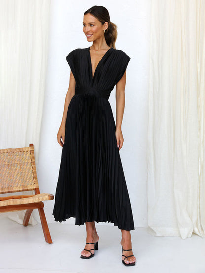 CD | Rochie Midi plisată ChicSelect