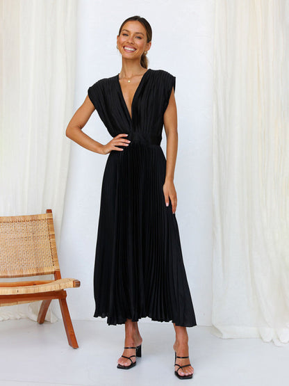 CD | Rochie Midi plisată ChicSelect