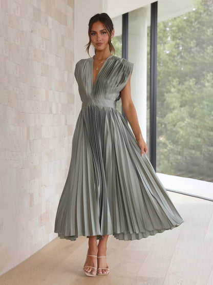 CD | Rochie Midi plisată ChicSelect