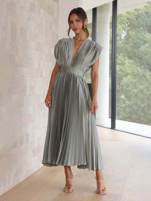 CD | Rochie Midi plisată ChicSelect
