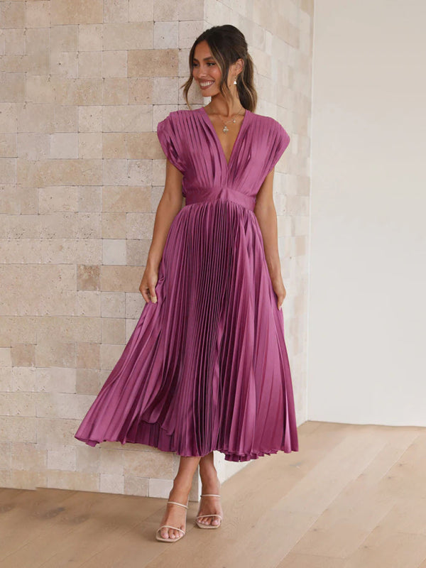 CD | Rochie Midi plisată ChicSelect