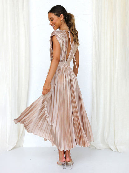 CD | Rochie Midi plisată ChicSelect