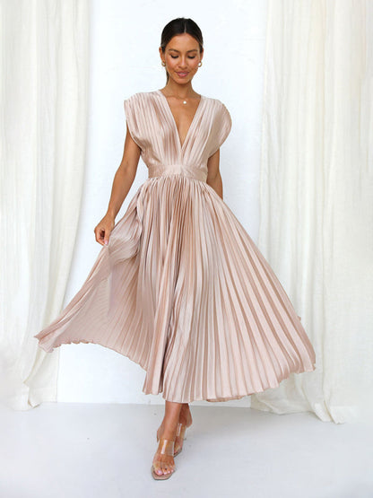 CD | Rochie Midi plisată ChicSelect
