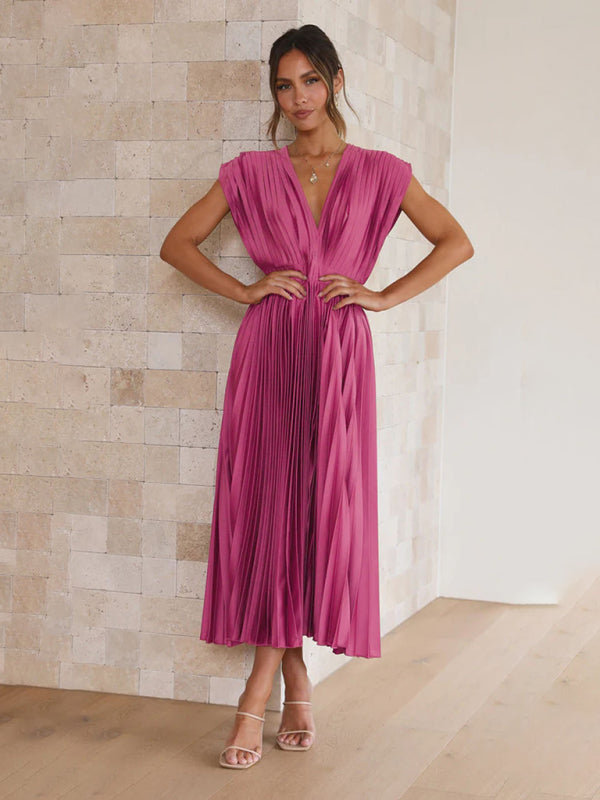 CD | Rochie Midi plisată ChicSelect